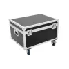 Flightcase Roadinger 30126766 contraplacado preto prateado 22,8 kg