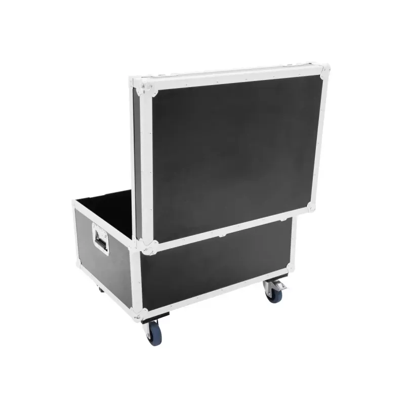 Flightcase Roadinger 30126766 contraplacado preto prateado 22,8 kg