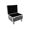 Mala de transporte Roadinger 30126729 contraplacado preto 820x620x470mm