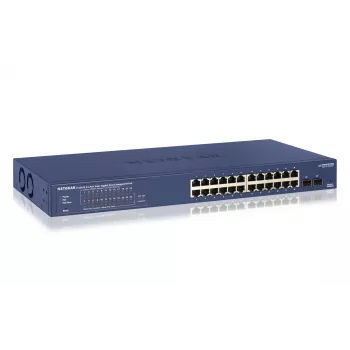 NETGEAR GS724TP Gerido L2/L3/L4 Gigabit Ethernet (10/100/1000) Power over Ethernet (PoE) 1U preto, cinzento