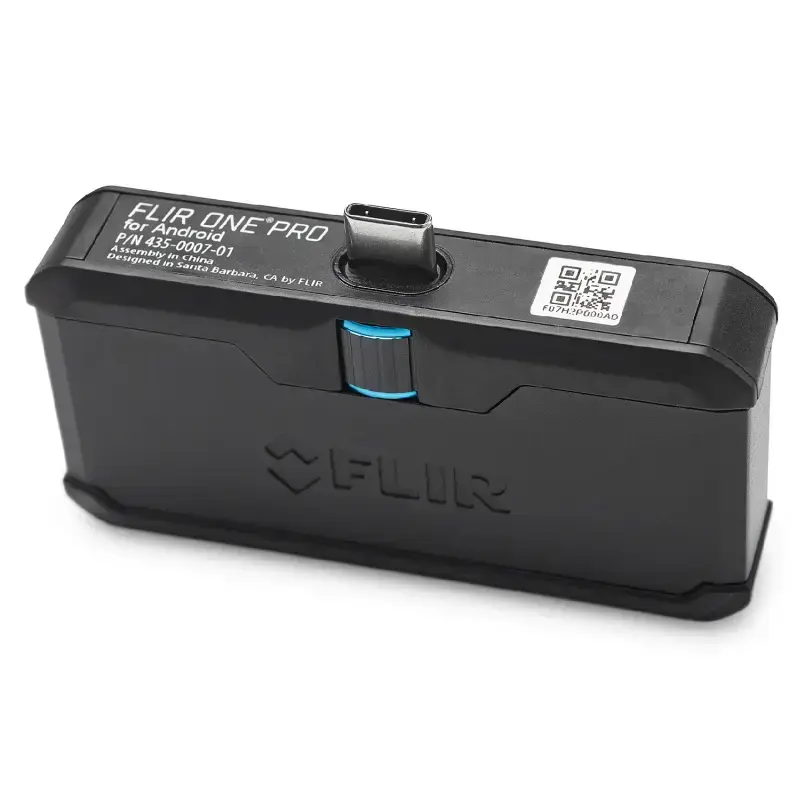 Câmara térmica FLIR FP3IC 160×120 px, 8,7 Hz, NETD 150 mK, -20–400 °C, USB‑C, caixa metálica