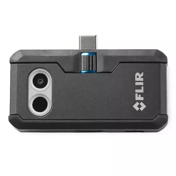 Câmara térmica FLIR FP3IC 160×120 px, 8,7 Hz, NETD 150 mK, -20–400 °C, USB‑C, caixa metálica