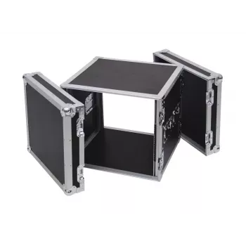 Flight case Roadinger 30109790 contraplacado preto prateado 19,8 kg