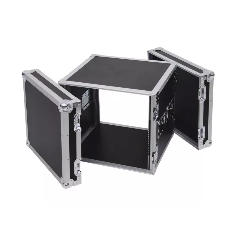 Flight case Roadinger 30109790 contraplacado preto prateado 19,8 kg