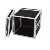 Flight case Roadinger 30109790 contraplacado preto prateado 19,8 kg
