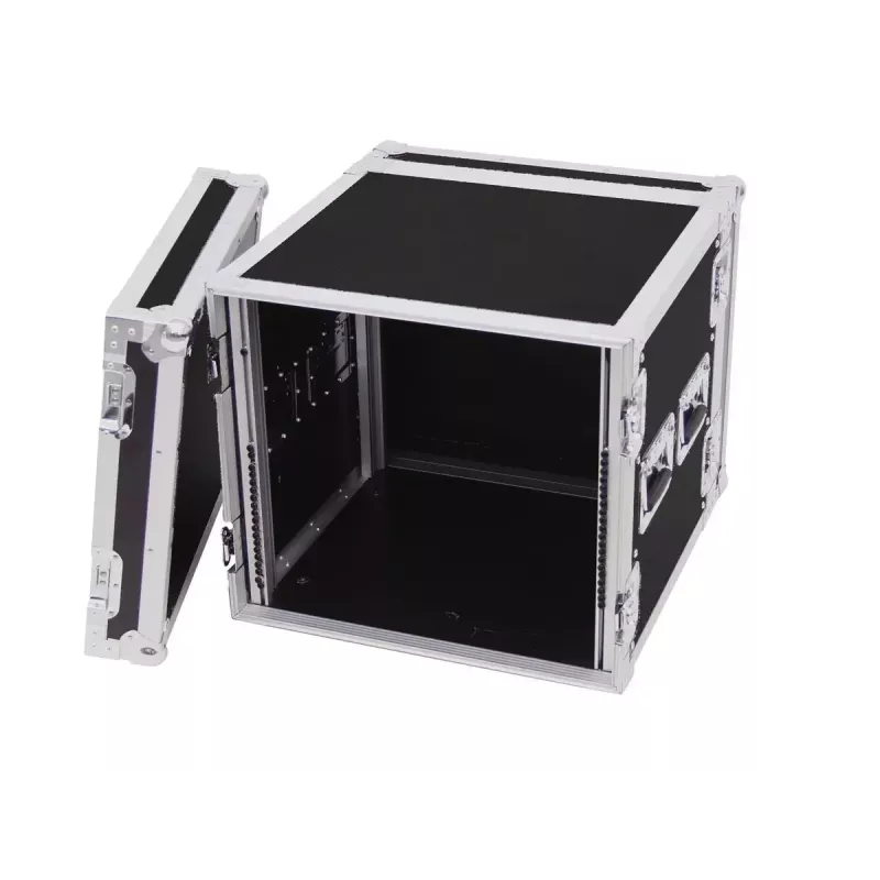 Flight case Roadinger 30109790 contraplacado preto prateado 19,8 kg