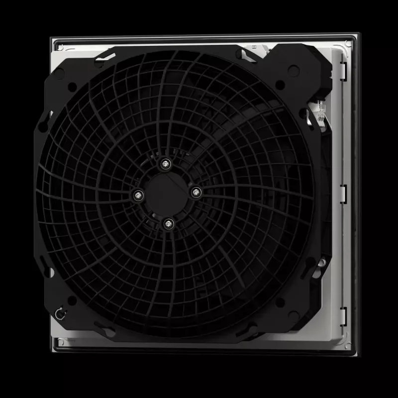 Unidade de ventilação para rack Rittal 3244.900 — 1 ventoinha, 867 m³/h, caixa de plástico, cinzento
