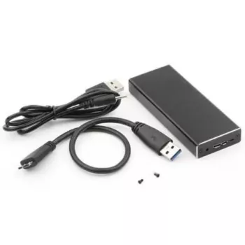 CoreParts MSUB2340 caixa para armazenamento caixa para SSD preto