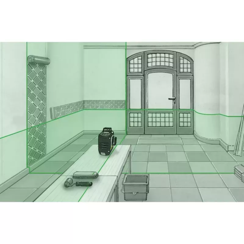 Laserliner CompactPlane 3G Pro laser de linhas cruzadas, 30 m (036.295A)