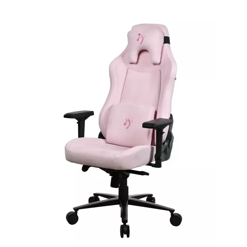 Cadeira gaming Arozzi Vernazza Supersoft rosa