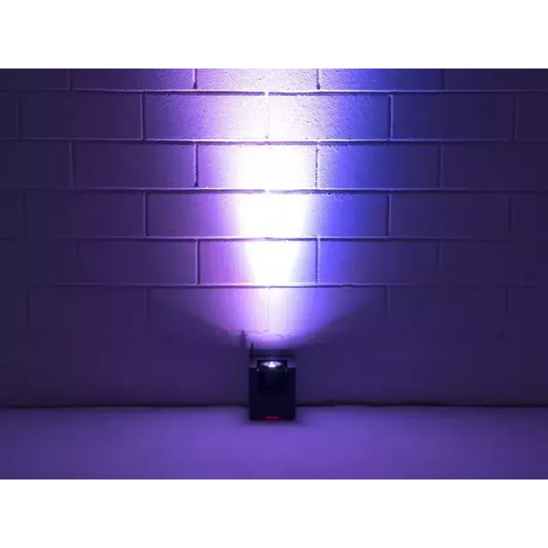 Estroboscópio de discoteca Eurolite UP-1 QCL Preto LED 15W DMX