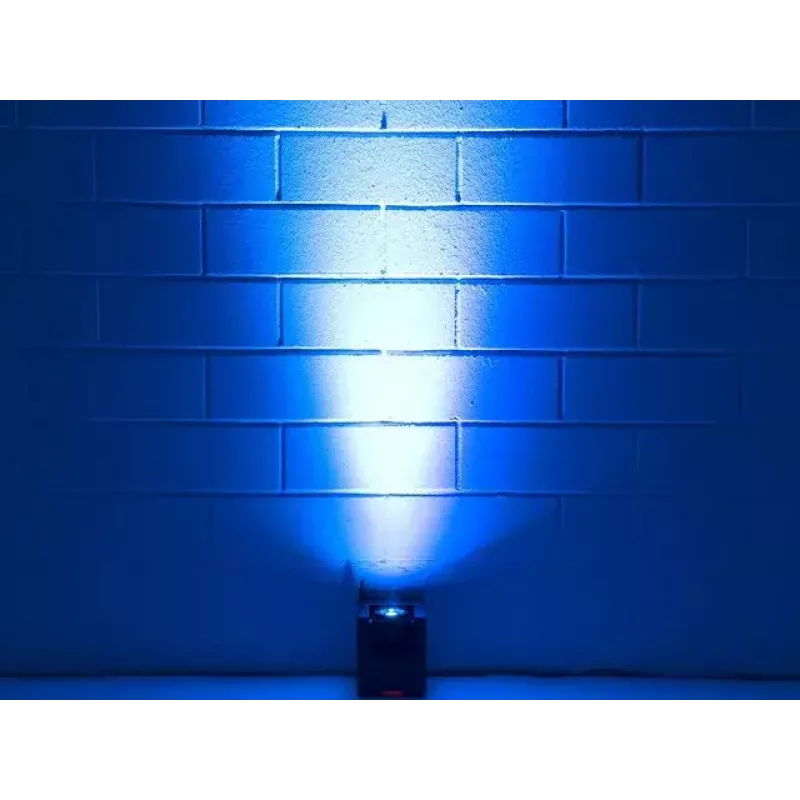 Estroboscópio de discoteca Eurolite UP-1 QCL Preto LED 15W DMX