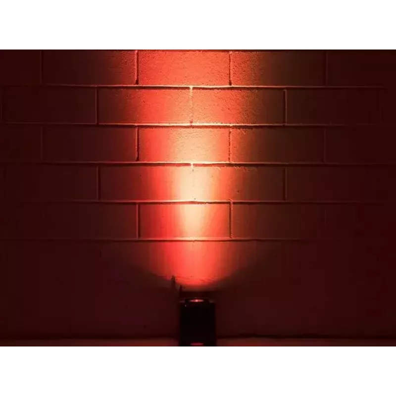 Estroboscópio de discoteca Eurolite UP-1 QCL Preto LED 15W DMX
