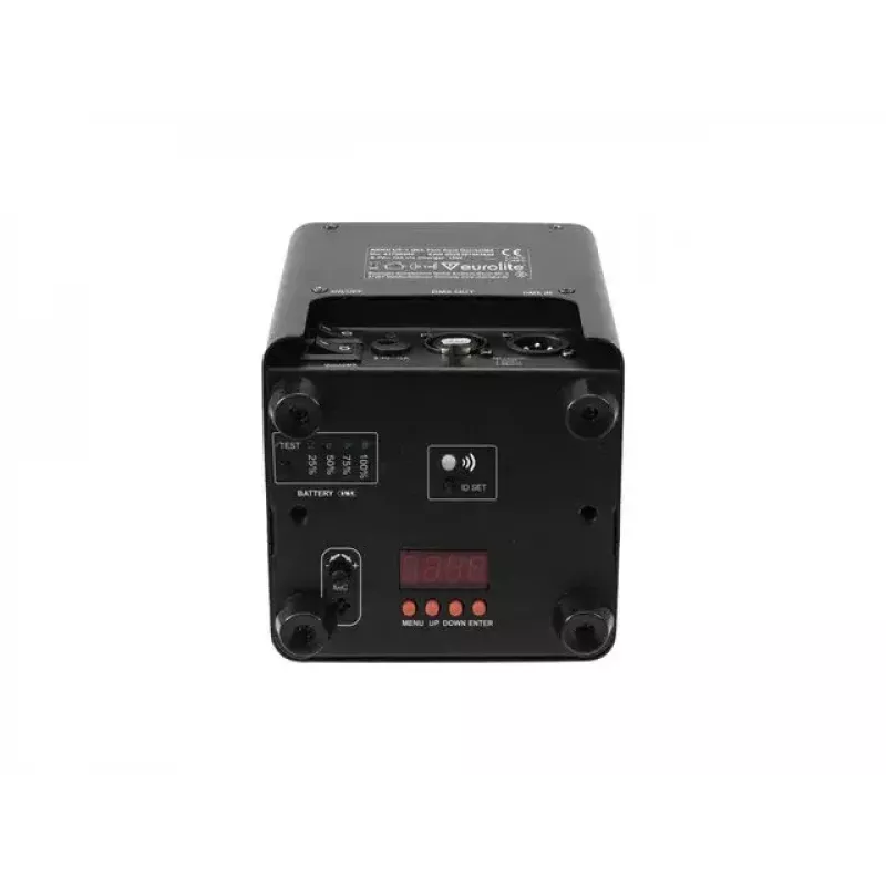 Estroboscópio de discoteca Eurolite UP-1 QCL Preto LED 15W DMX