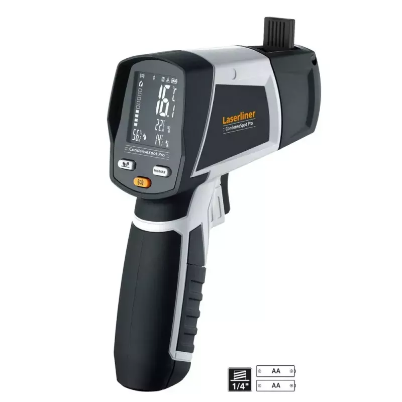 Laserliner CondenseSpot Pro medidor de temperatura e humidade