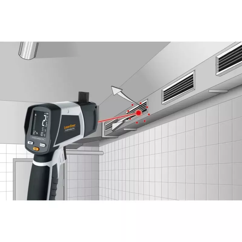 Laserliner CondenseSpot Pro medidor de temperatura e humidade