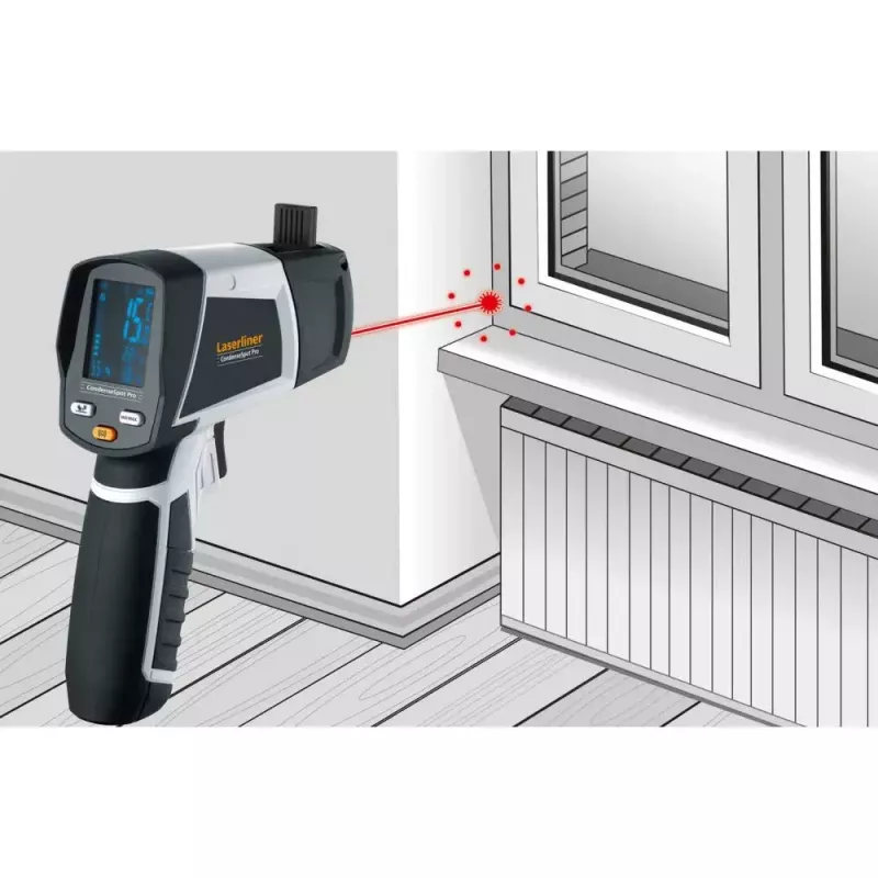 Laserliner CondenseSpot Pro medidor de temperatura e humidade
