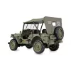 Amewi 22737 Jeep Willys MB Scale Crawler 4WD 1:14 RTR, verde, 14+