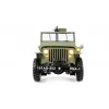Amewi 22737 Jeep Willys MB Scale Crawler 4WD 1:14 RTR, verde, 14+