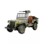 Amewi 22737 Jeep Willys MB Scale Crawler 4WD 1:14 RTR, verde, 14+