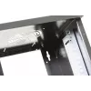Armário de rede Intellinet 10 polegadas – montagem na parede (standard), 6HE, 300 mm de profundidade, preto, montado, máx. 60 kg, também adequado para colocação em mesa ou chão, profundidade útil 265 mm, porta de metal e vidro, painel traseiro, laterais removíveis, peças para montagem na parede (por ex. parafusos/buchas) não incluídas