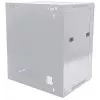 Armário de rede Intellinet 19 polegadas - montagem na parede (standard), 9HE, 600 mm de profundidade, cinzento, Flatpack, máx. 60 kg, também utilizável como equipamento de mesa ou de chão, profundidade útil 410 mm, porta de metal e vidro, painel traseiro, laterais removíveis, peças para montagem na parede (por ex. parafusos/buchas) não incluídas