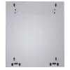 Armário de rede Intellinet 19 polegadas – montagem na parede (standard), 12HE, 450 mm de profundidade, cinzento, desmontado, máx. 60 kg, também adequado para colocação em mesa ou chão, profundidade útil 260 mm, porta de metal e vidro, painel traseiro, painéis laterais removíveis, peças de montagem na parede (por ex. parafusos/buchas) não incluídas