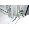 Armário de rede Intellinet 19 polegadas – montagem na parede (standard), 12HE, 450 mm de profundidade, cinzento, desmontado, máx. 60 kg, também adequado para colocação em mesa ou chão, profundidade útil 260 mm, porta de metal e vidro, painel traseiro, painéis laterais removíveis, peças de montagem na parede (por ex. parafusos/buchas) não incluídas