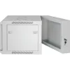 Intellinet armário de rede 19 inch – montagem na parede (braço articulado em duas partes), 15HE, 550 mm de profundidade, cinzento, montado, máx. 30 kg, gira para a parte traseira para acesso em montagem na parede, rack, profundidade útil 425 mm, peças para montagem na parede não incluídas