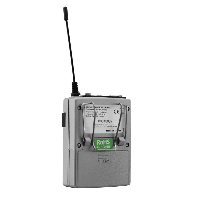 Transmissor bodypack Omnitronic TM-105