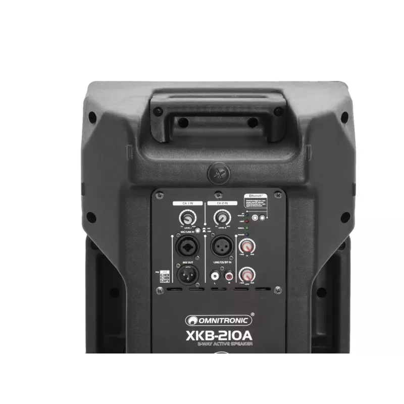 Altifalante de 2 vias Omnitronic 11038794 preto com fios e sem fios