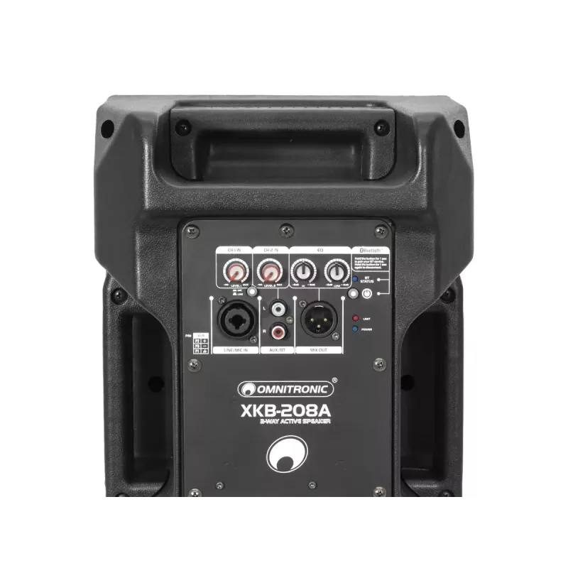 Altifalante de 2 vias Omnitronic 11038793 preto com fios e sem fios