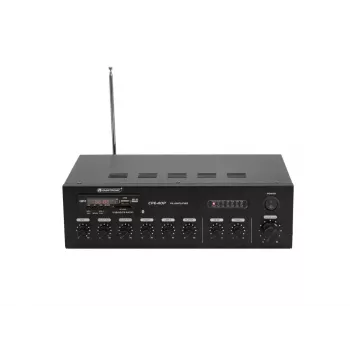 Amplificador de áudio Omnitronic 80709605 palco/espetáculo preto