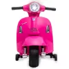 Veículo elétrico montável Jamara Vespa Mini Roller, a bateria, 4 rodas, a partir de 1,6 anos, luzes, preto ou rosa