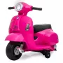 Veículo elétrico montável Jamara Vespa Mini Roller, a bateria, 4 rodas, a partir de 1,6 anos, luzes, preto ou rosa