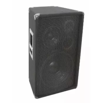 Altifalante de 3 vias Omnitronic TMX-1230 preto com fios 400 W