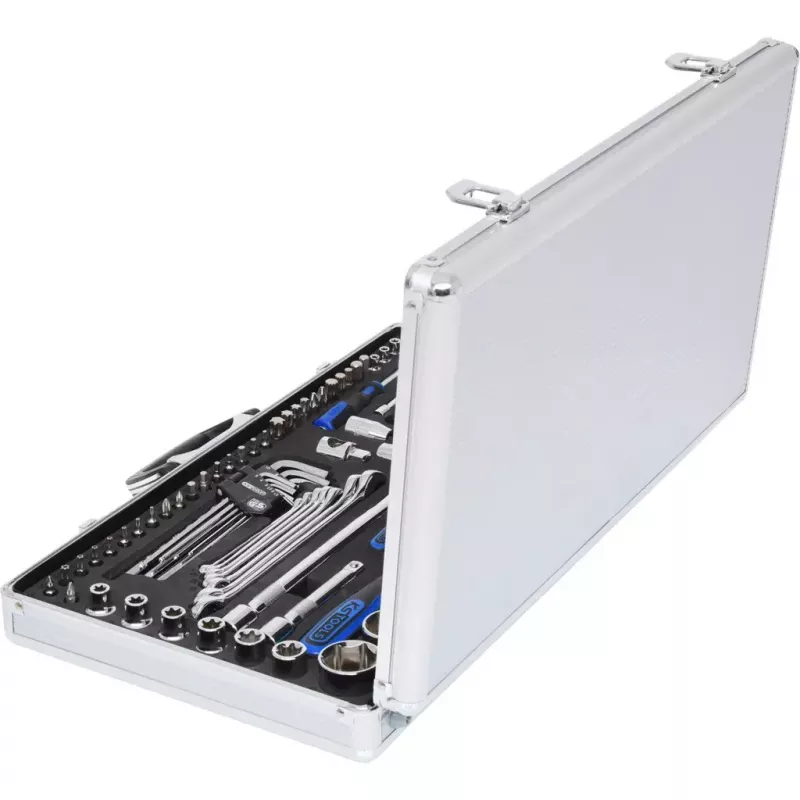 Conjunto de chaves de caixa KS Tools 918.0702 102 peças aço cromo-vanádio