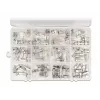Delock 66811 conjunto de conectores coaxiais de crimpar, 70 un., 75 Ohm, BNC/TNC/F