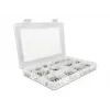 Delock 66811 conjunto de conectores coaxiais de crimpar, 70 un., 75 Ohm, BNC/TNC/F