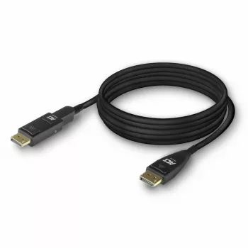 ACT 25 metros cabo ótico ativo DisplayPort 1.4 8K com ficha removível