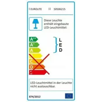 Barra de luz universal Eurolite 50506215 LED 44000 mm multicolor
