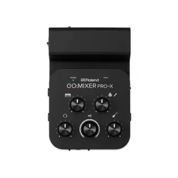 Misturadora de áudio Roland GO:MIXER PX 11 canais preto branco