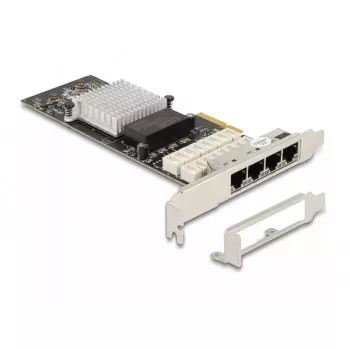 DeLOCK 88610 placa de interface PCIe RJ-45 Intel i350 4 Gbit/s