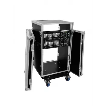Hardcase Roadinger 30109132 alumínio preto prateado 555x630x985mm