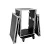 Hardcase Roadinger 30109132 alumínio preto prateado 555x630x985mm