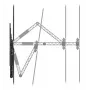 Suporte de parede para TV Hama 00220852 2,29 m (90 polegadas) preto