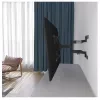 Suporte de parede para TV Hama 00220852 2,29 m (90 polegadas) preto