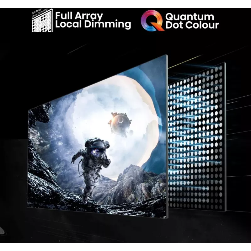 Hisense 100E77NQ PRO 2,54 m (100 polegadas) 4K Ultra HD Smart TV Wi-Fi preto 500 cd/m²