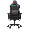 Cadeira gaming universal ASUS ROG Chariot X assento acolchoado preto
