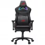 Cadeira gaming universal ASUS ROG Chariot X assento acolchoado preto